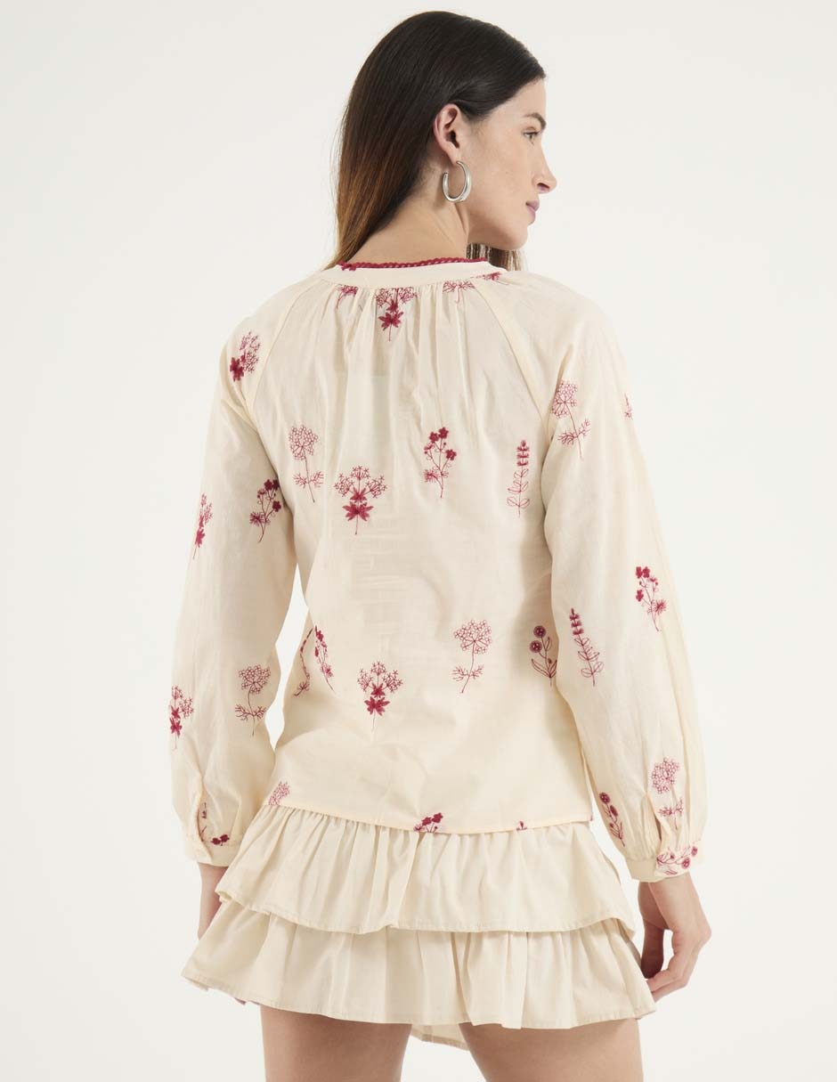 Blusa manga larga para mujer 2