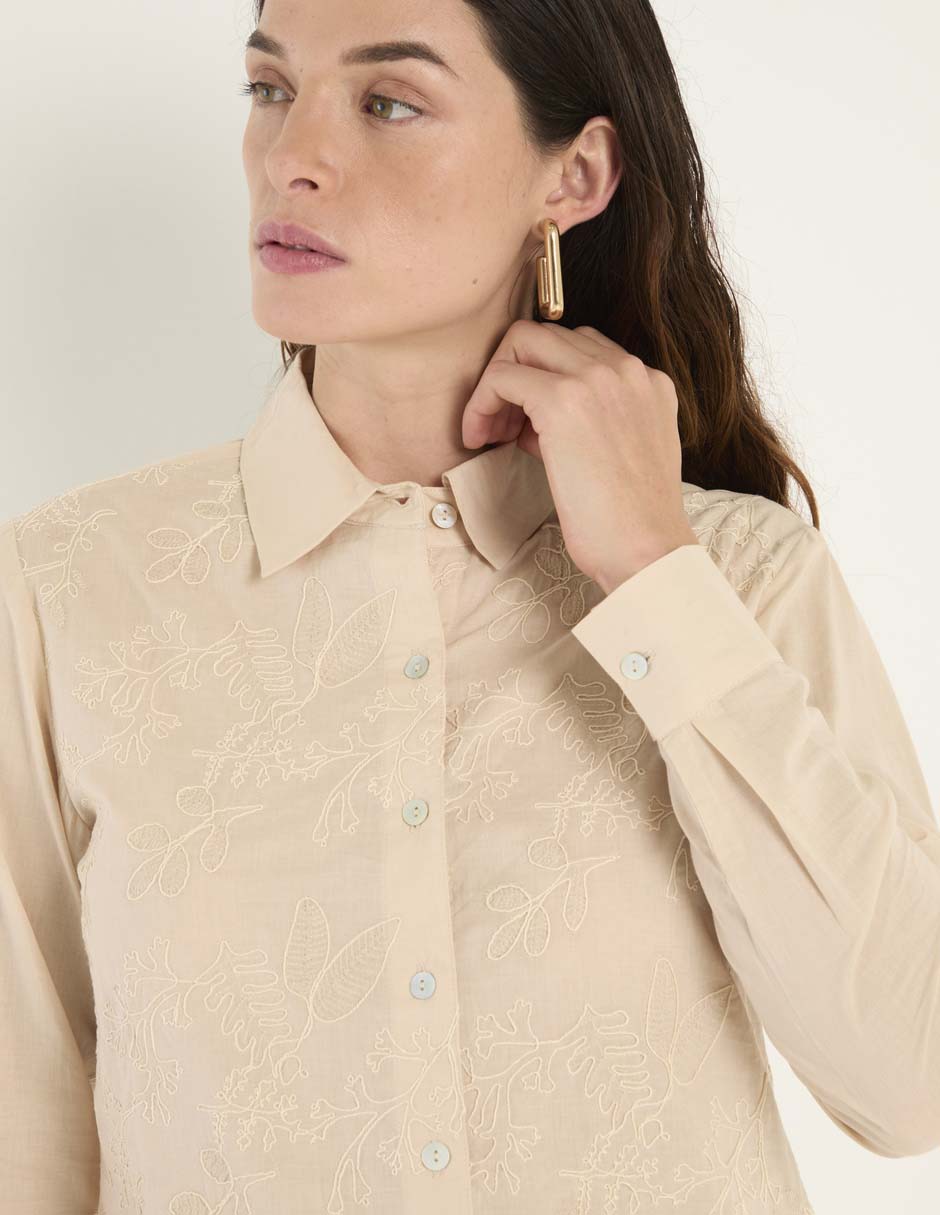 Blusa manga larga para mujer 4