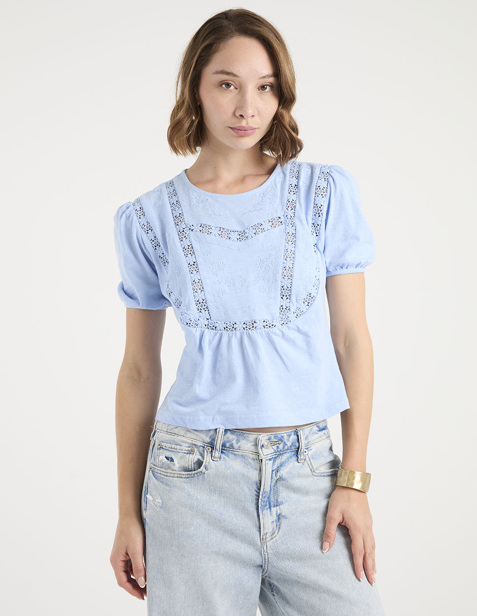 Blusa manga corta para mujer Blusa manga corta para mujer