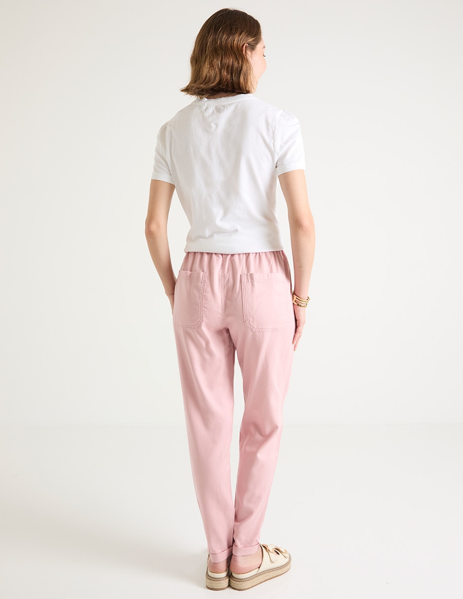 PANTALON HAREM WEEK B, CH, RUBOR CLARO