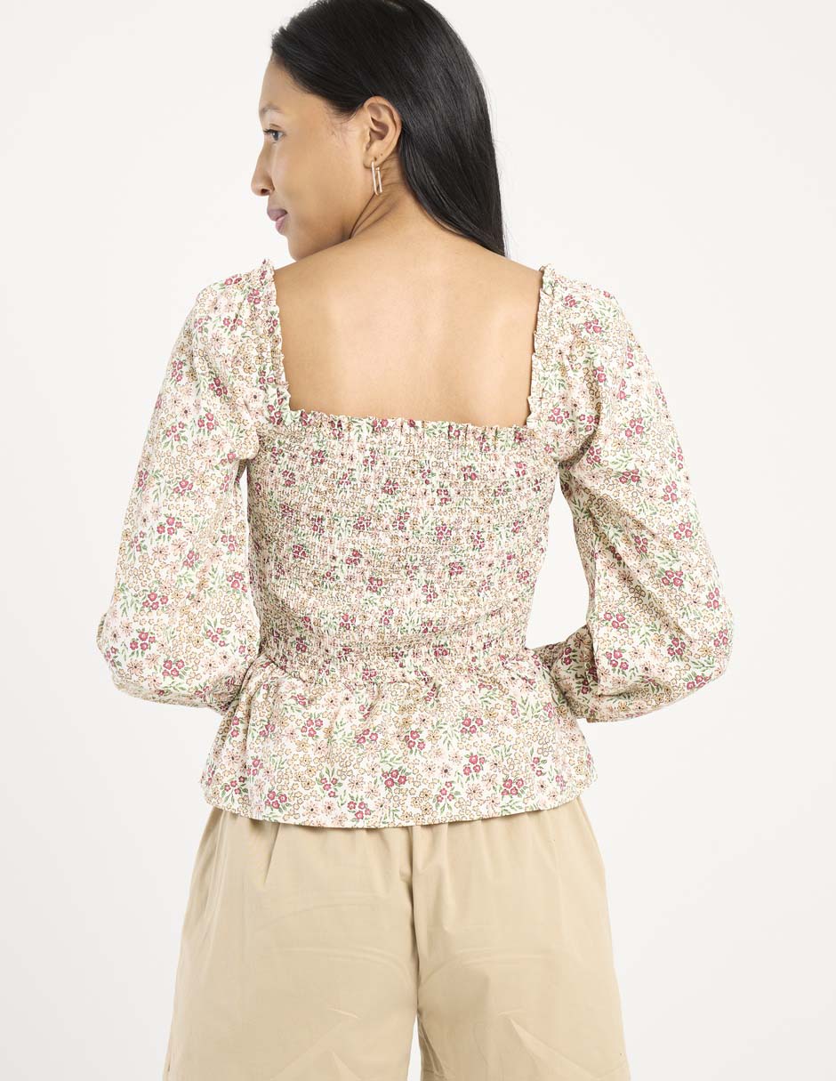 Blusa manga larga para mujer 2