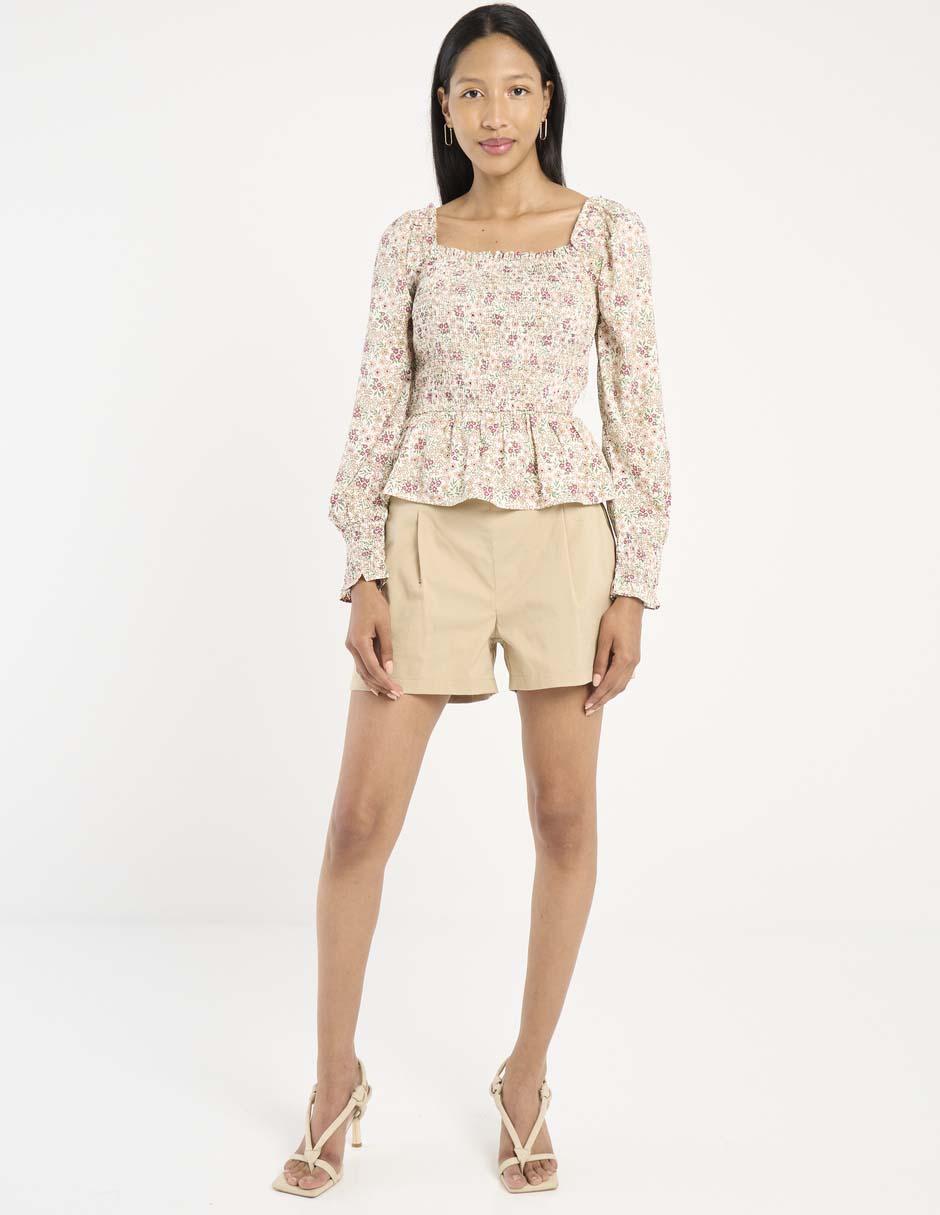 Blusa manga larga para mujer 3