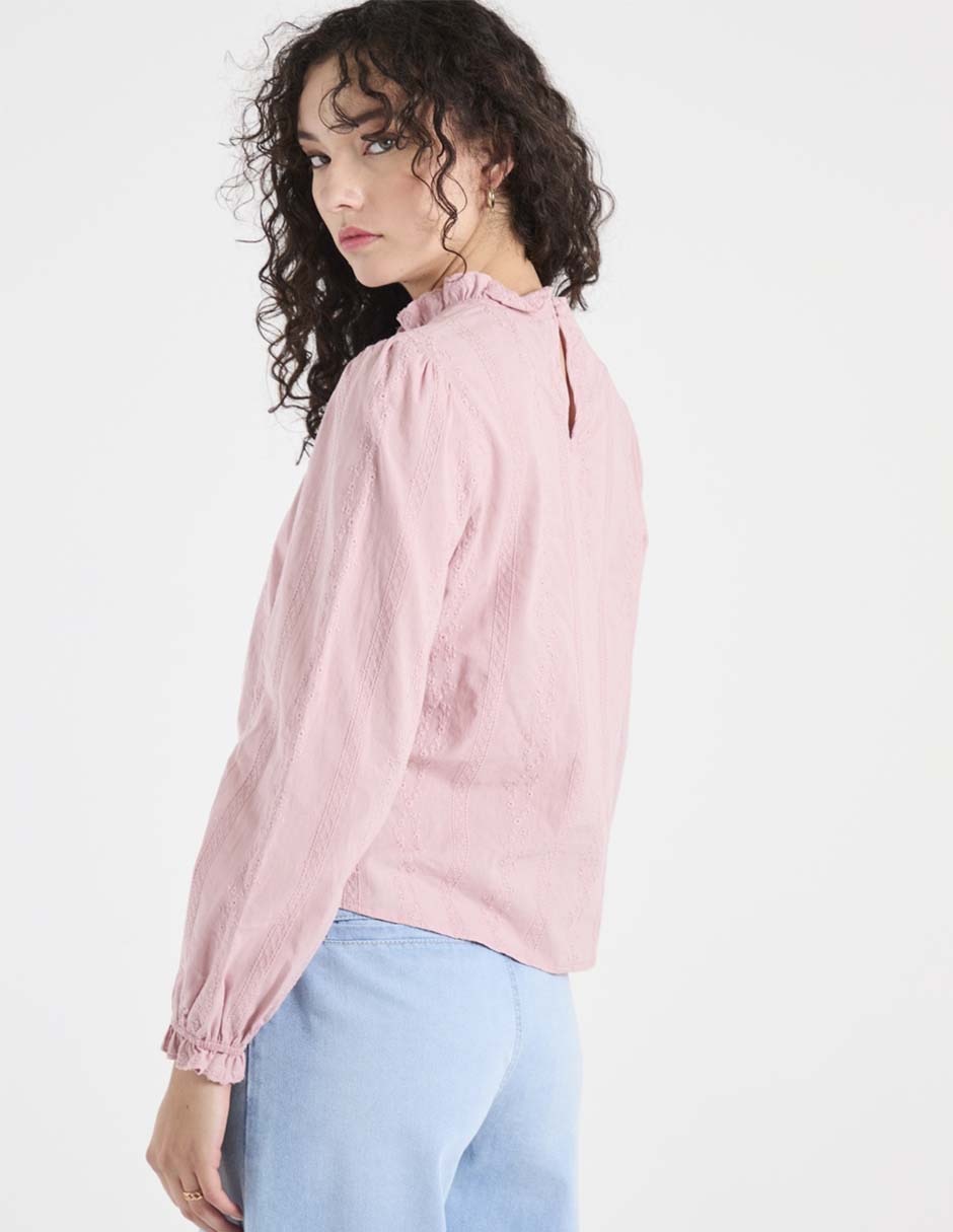 Blusa manga larga para mujer 2
