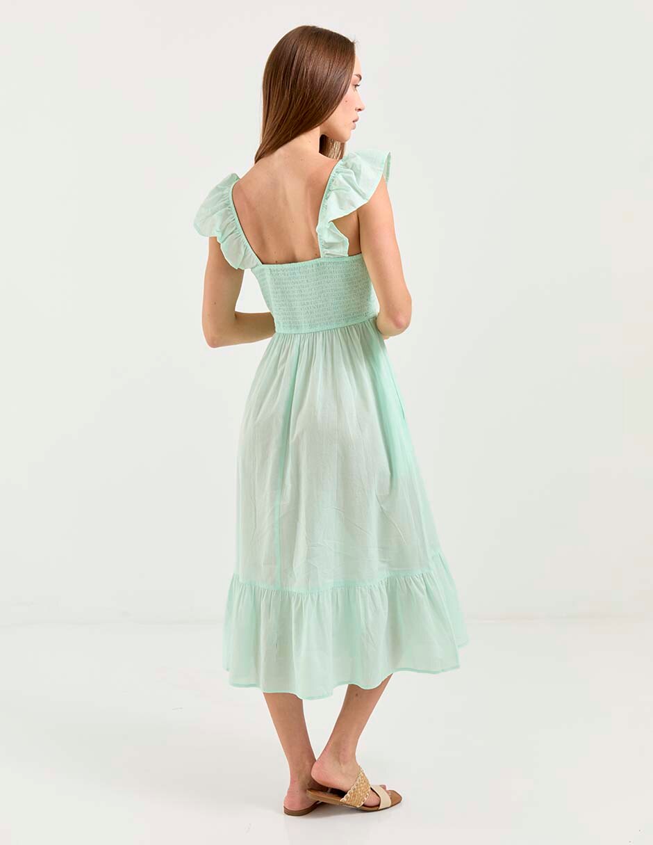 Vestido midi casual para mujer 2