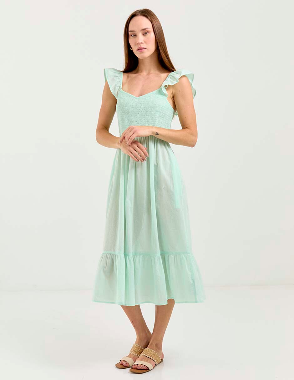 Vestido midi casual para mujer 3