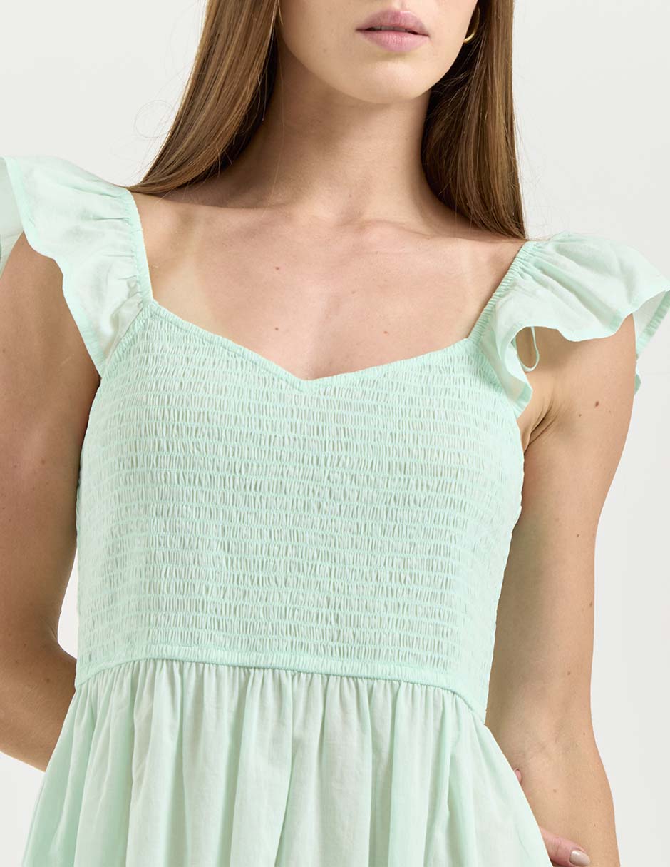 Vestido midi casual para mujer 4