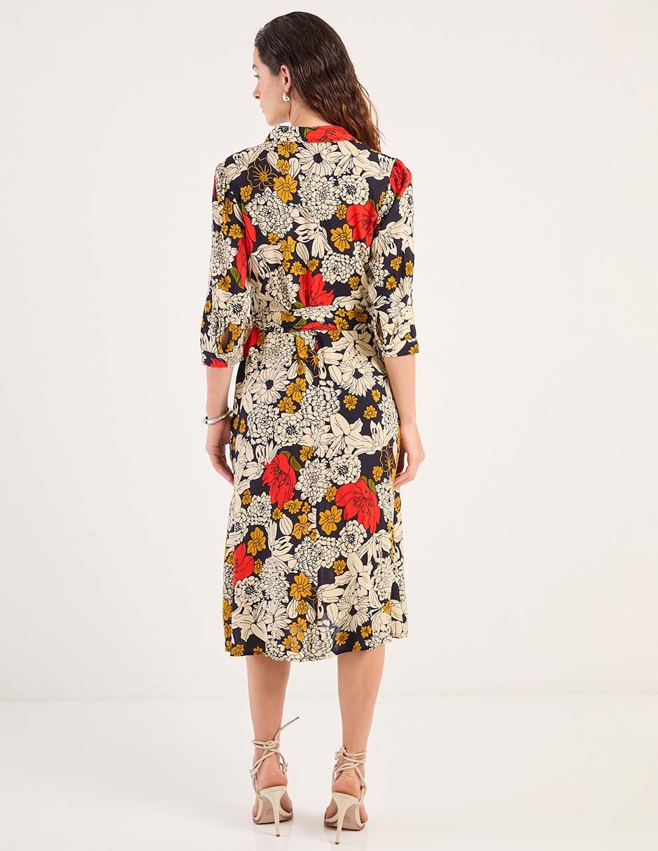 Vestido midi casual para mujer 2