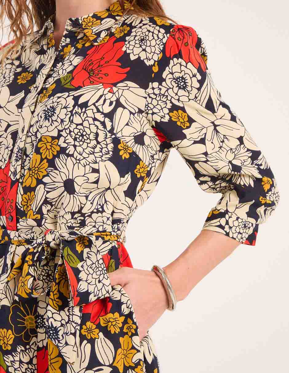 Vestido midi casual para mujer 4