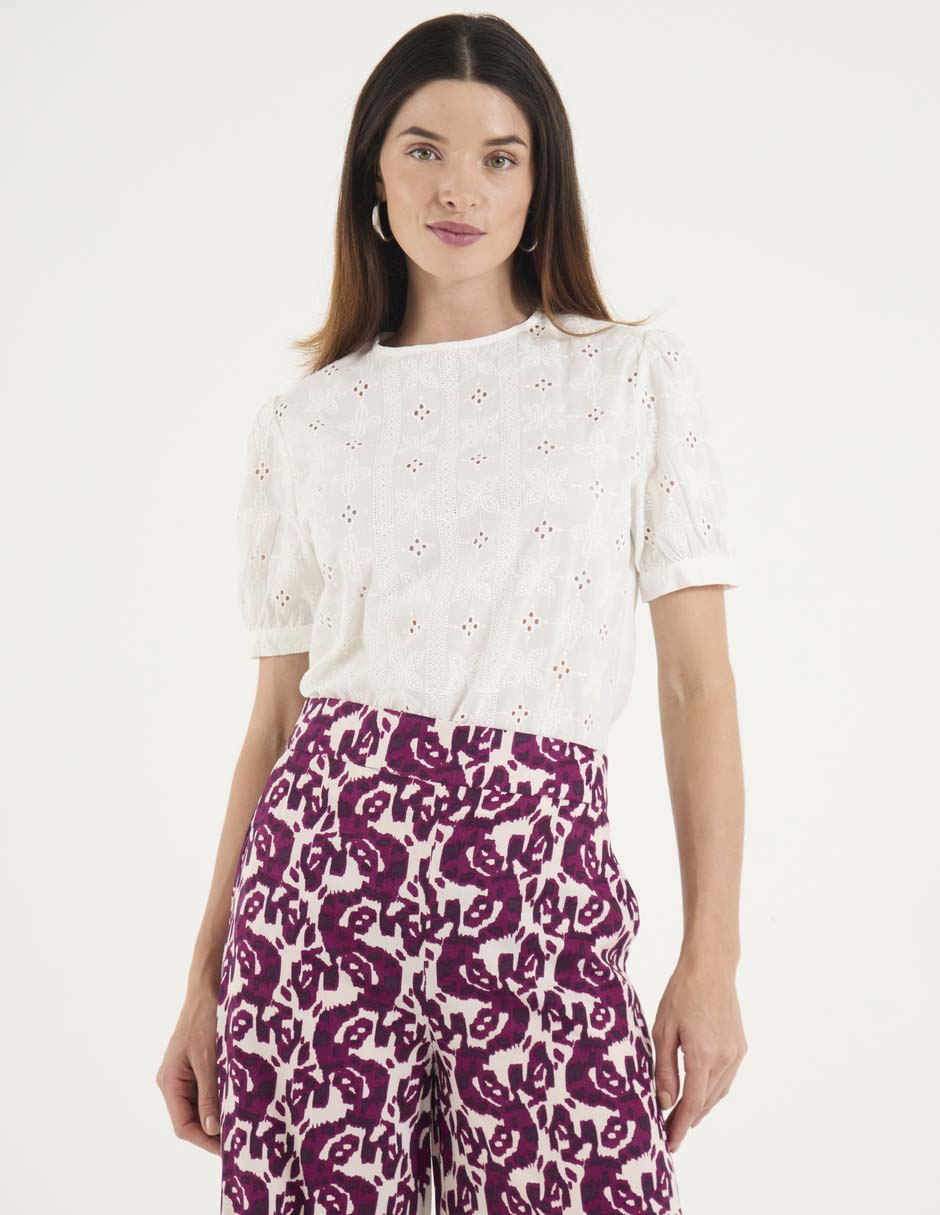 Blusa manga corta para mujer Blusa manga corta para mujer