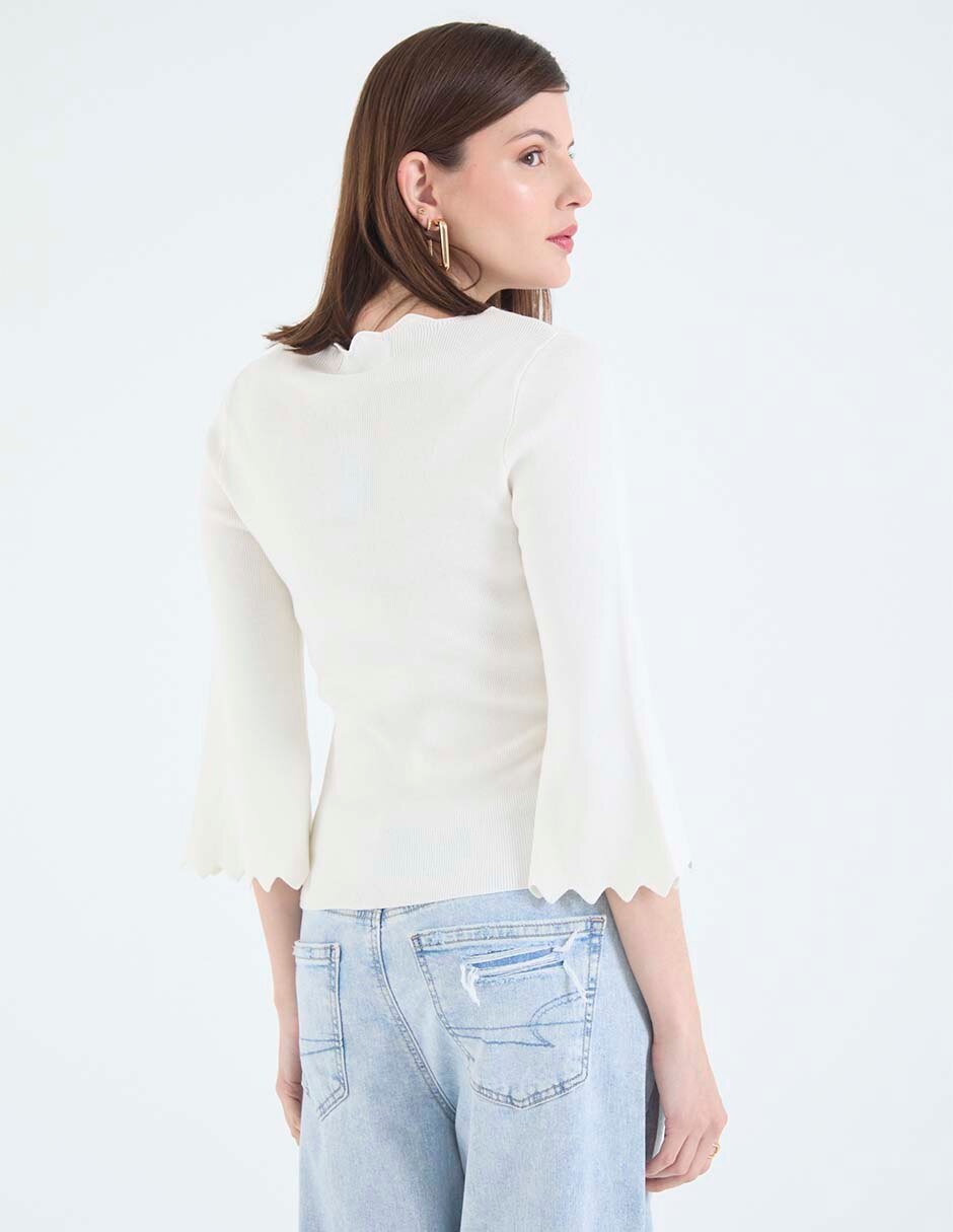 Blusa manga 3/4 para mujer 2