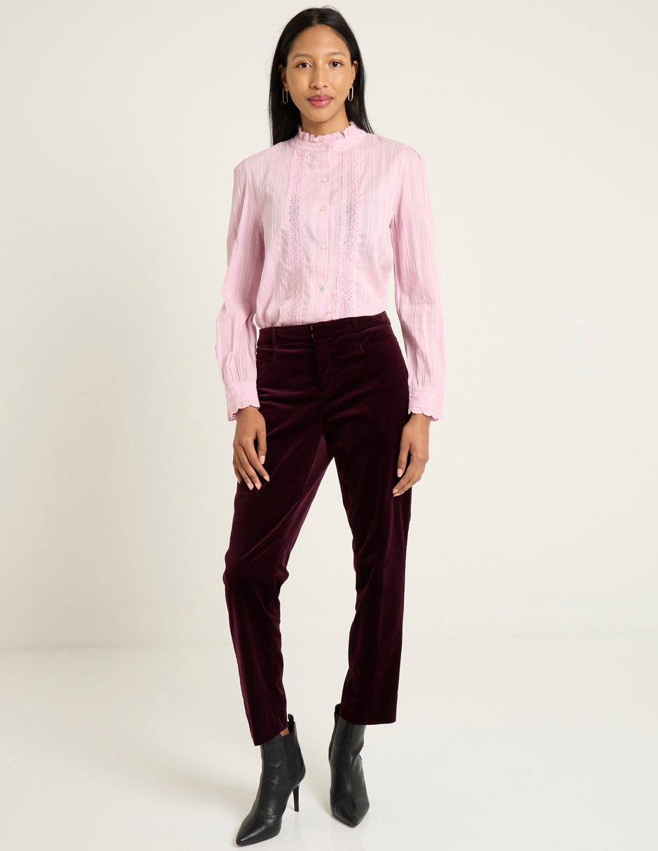 Blusa manga larga para mujer 3