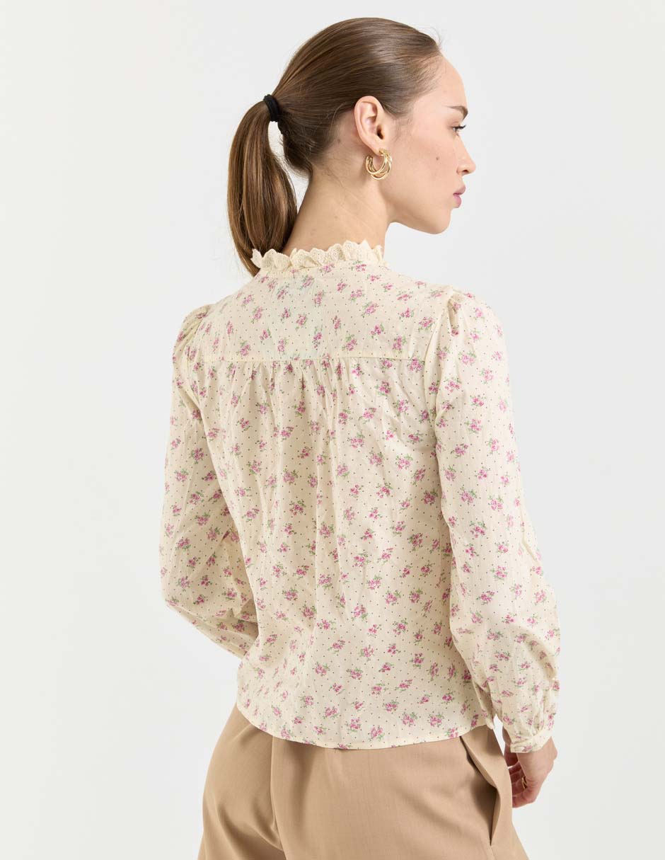 Blusa manga larga para mujer 2