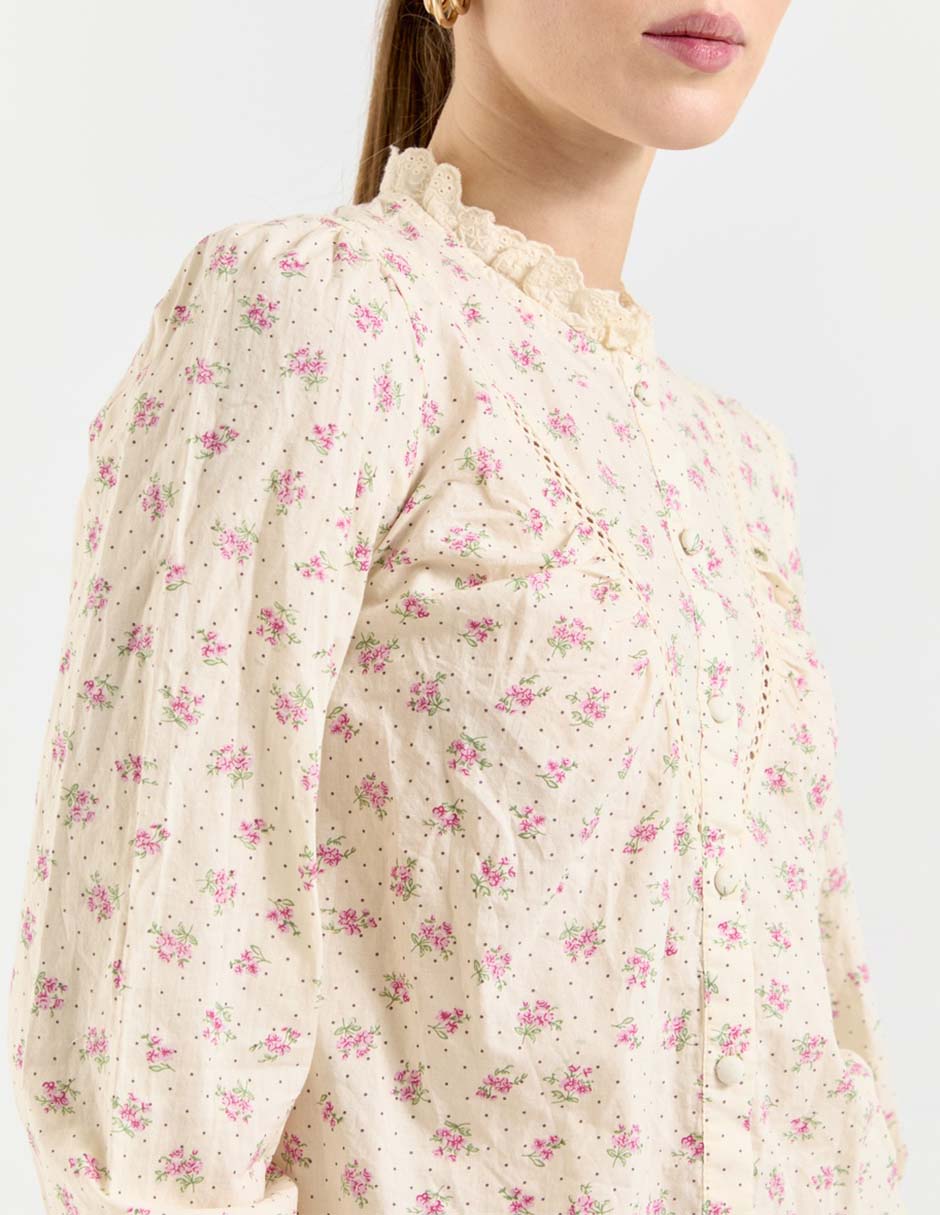 Blusa manga larga para mujer 4