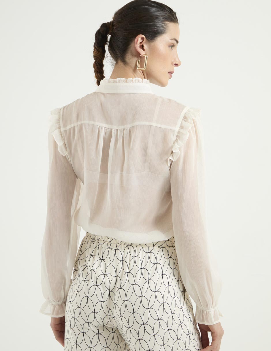 Blusa manga larga para mujer 2