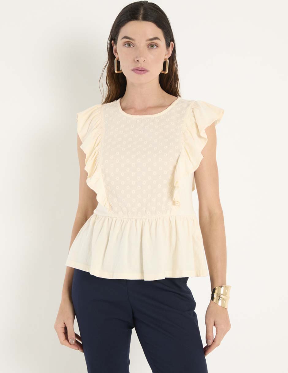 Blusa manga corta para mujer Blusa manga corta para mujer