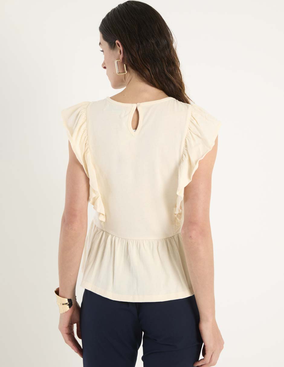 Blusa manga corta para mujer 2