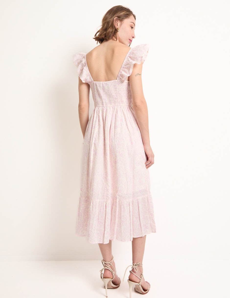 Vestido midi casual para mujer 2