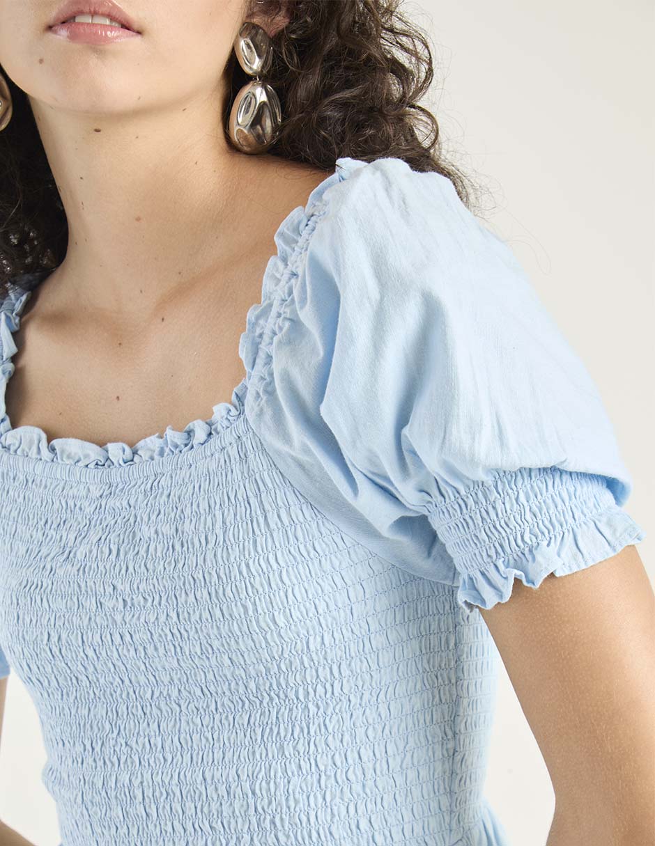 Vestido crop casual para mujer 4