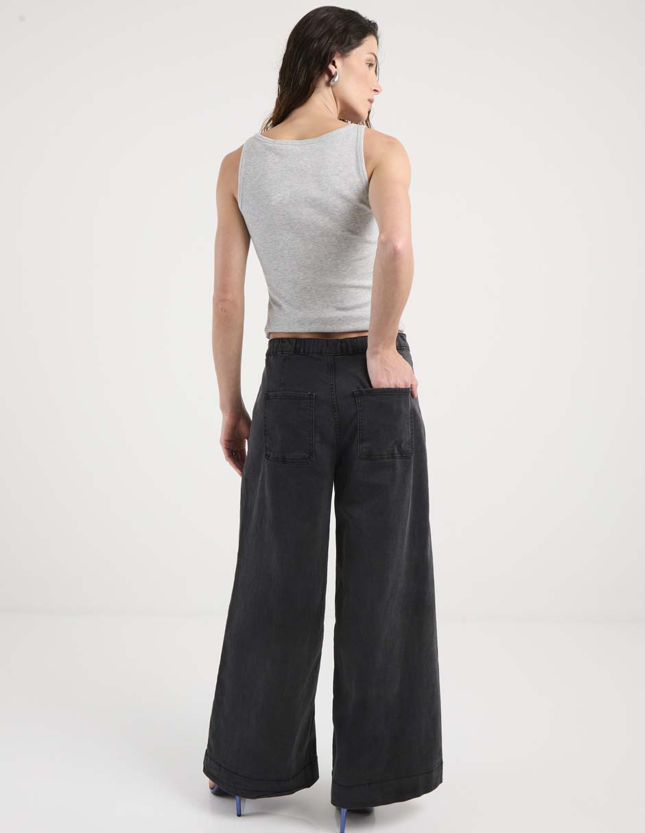 Jeans amplio para mujer 2