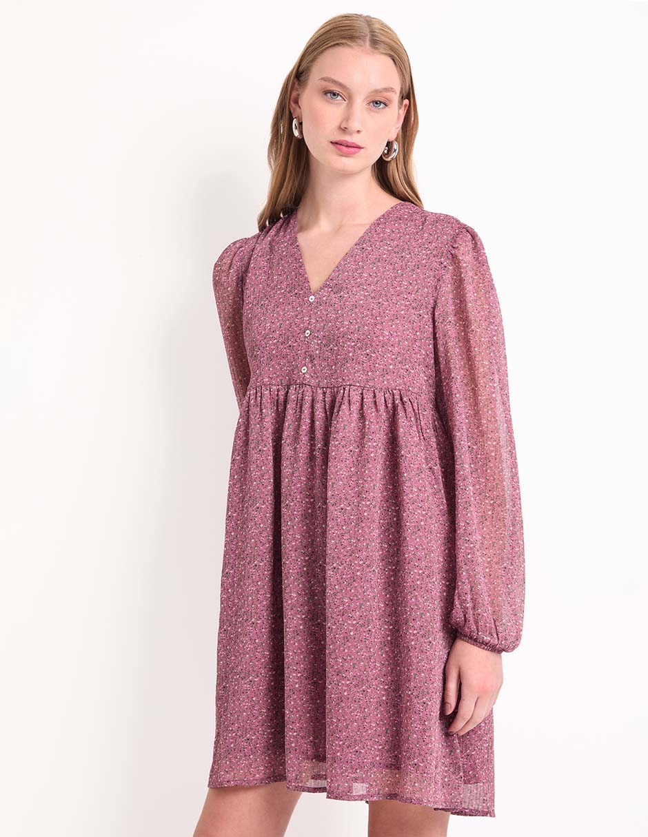 Vestido corto casual para mujer