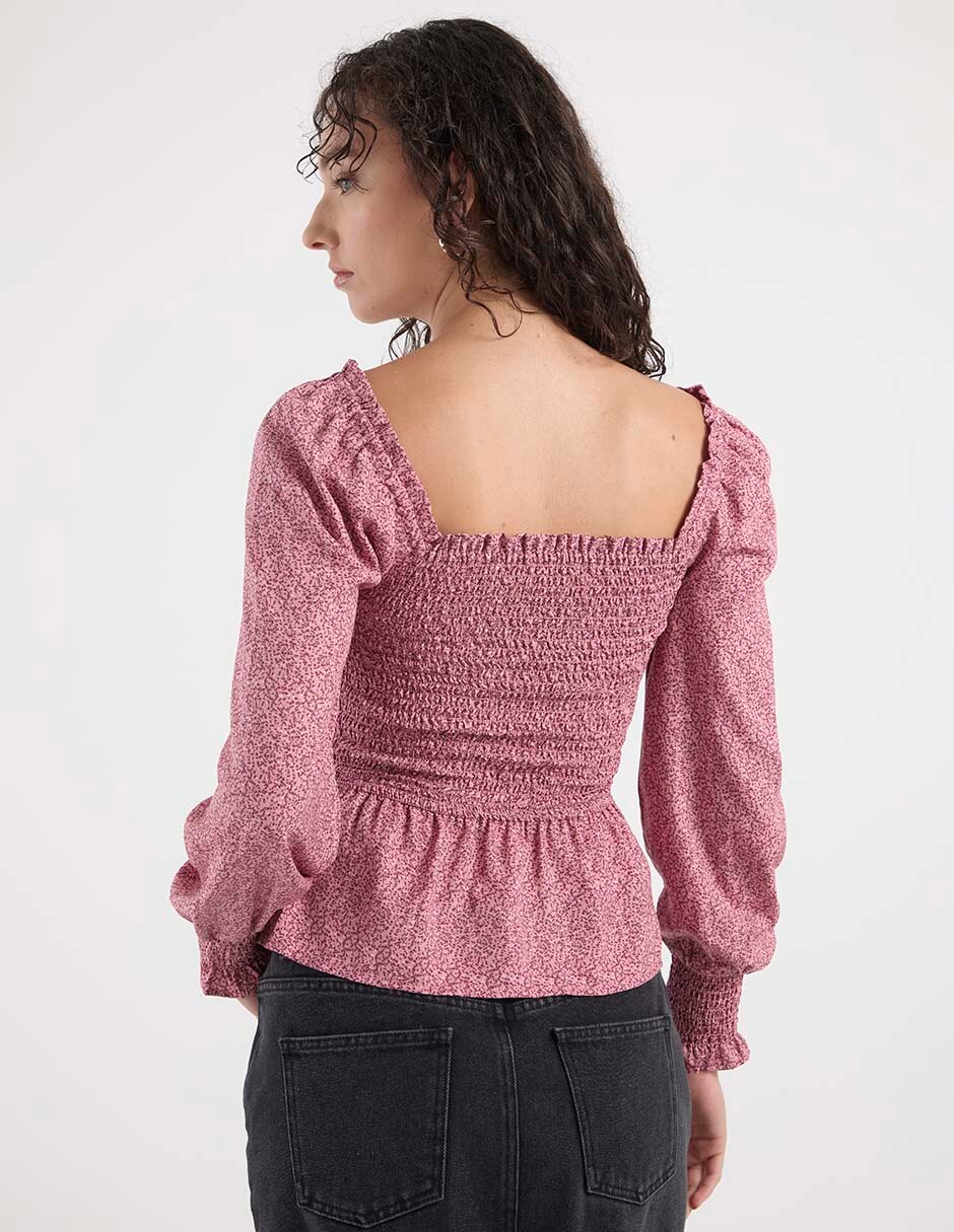Blusa manga larga para mujer 2