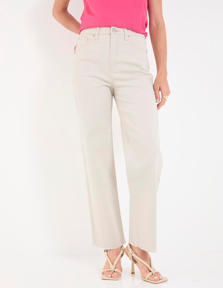 Pantalón easy pant straight para mujer Pantalón easy pant straight para mujer