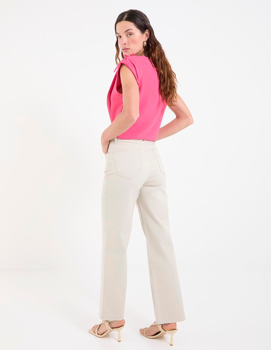 Pantalón easy pant straight para mujer 2