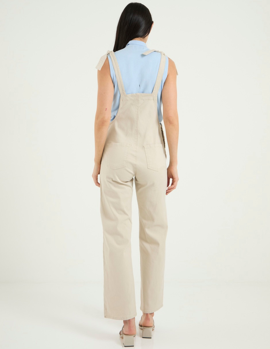 Jumpsuit estampado liso para mujer 2