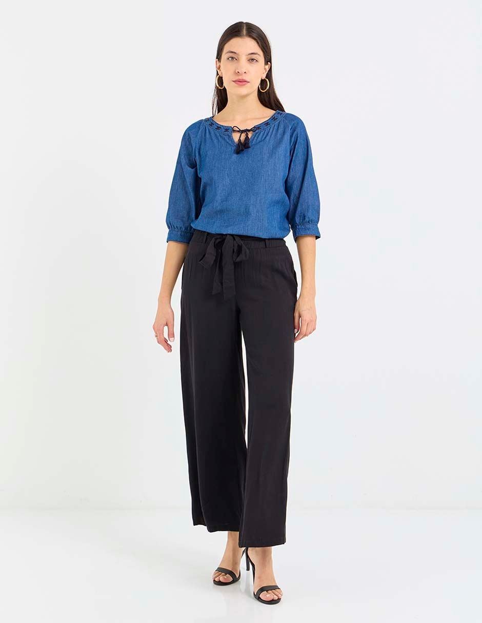 Pantalón regular para mujer 3