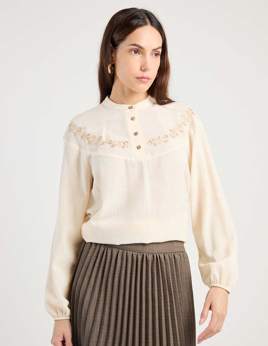 Blusa manga larga para mujer Blusa manga larga para mujer
