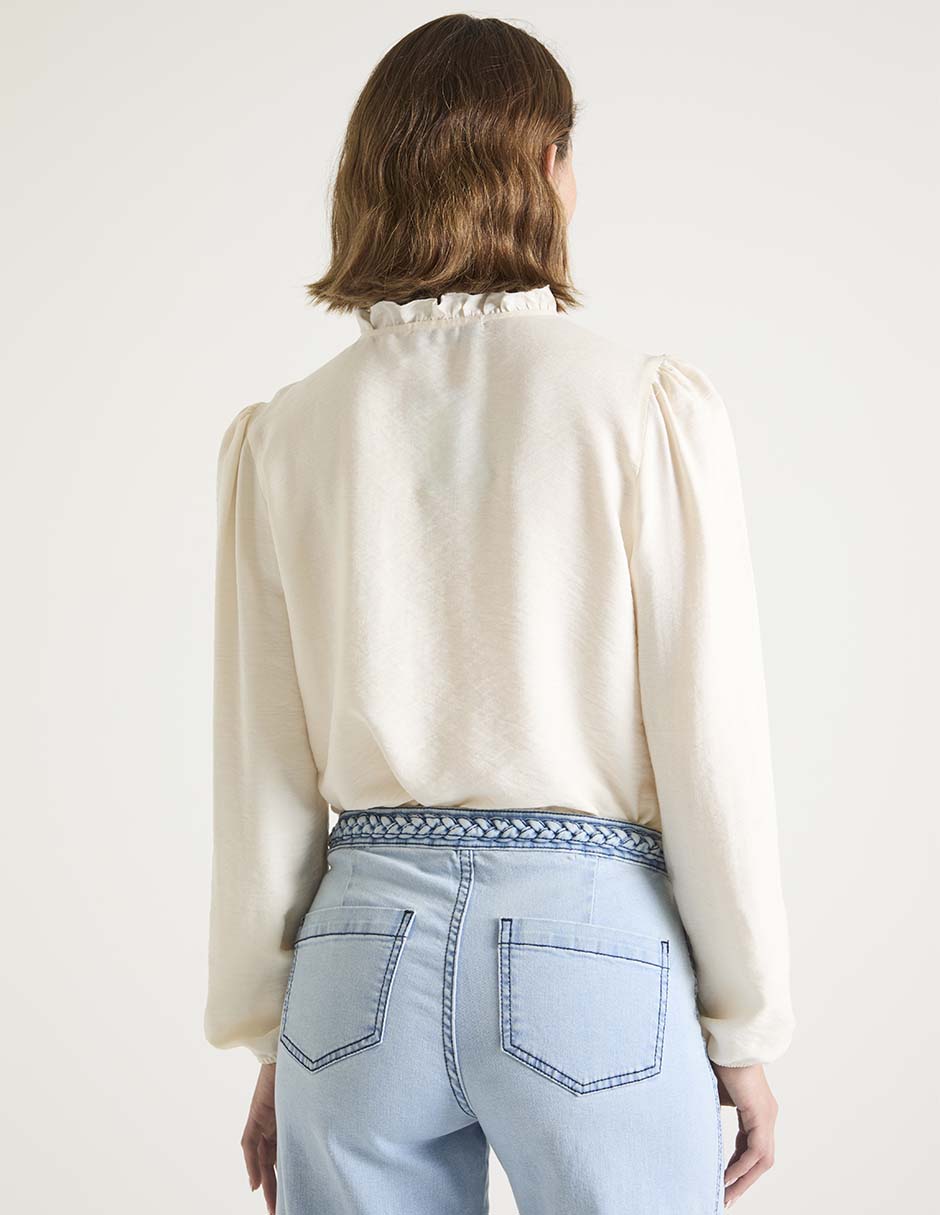 Blusa manga larga para mujer 2