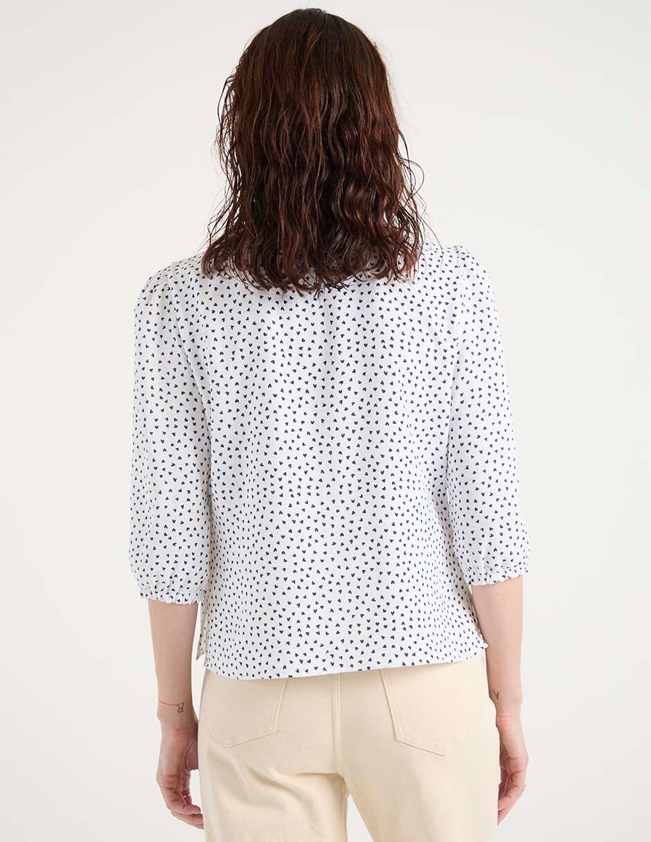 Blusa manga 3/4 para mujer 2
