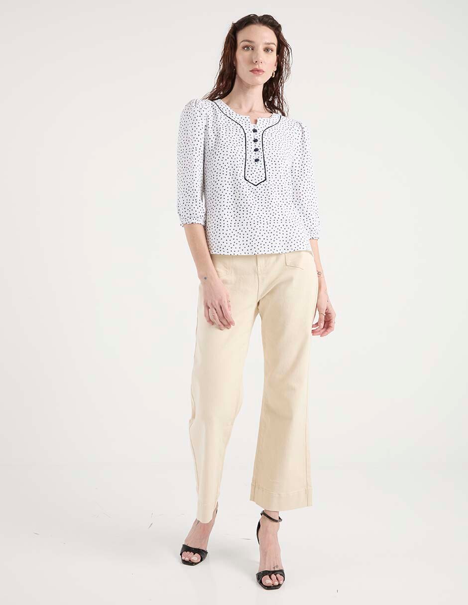 Blusa manga 3/4 para mujer 3