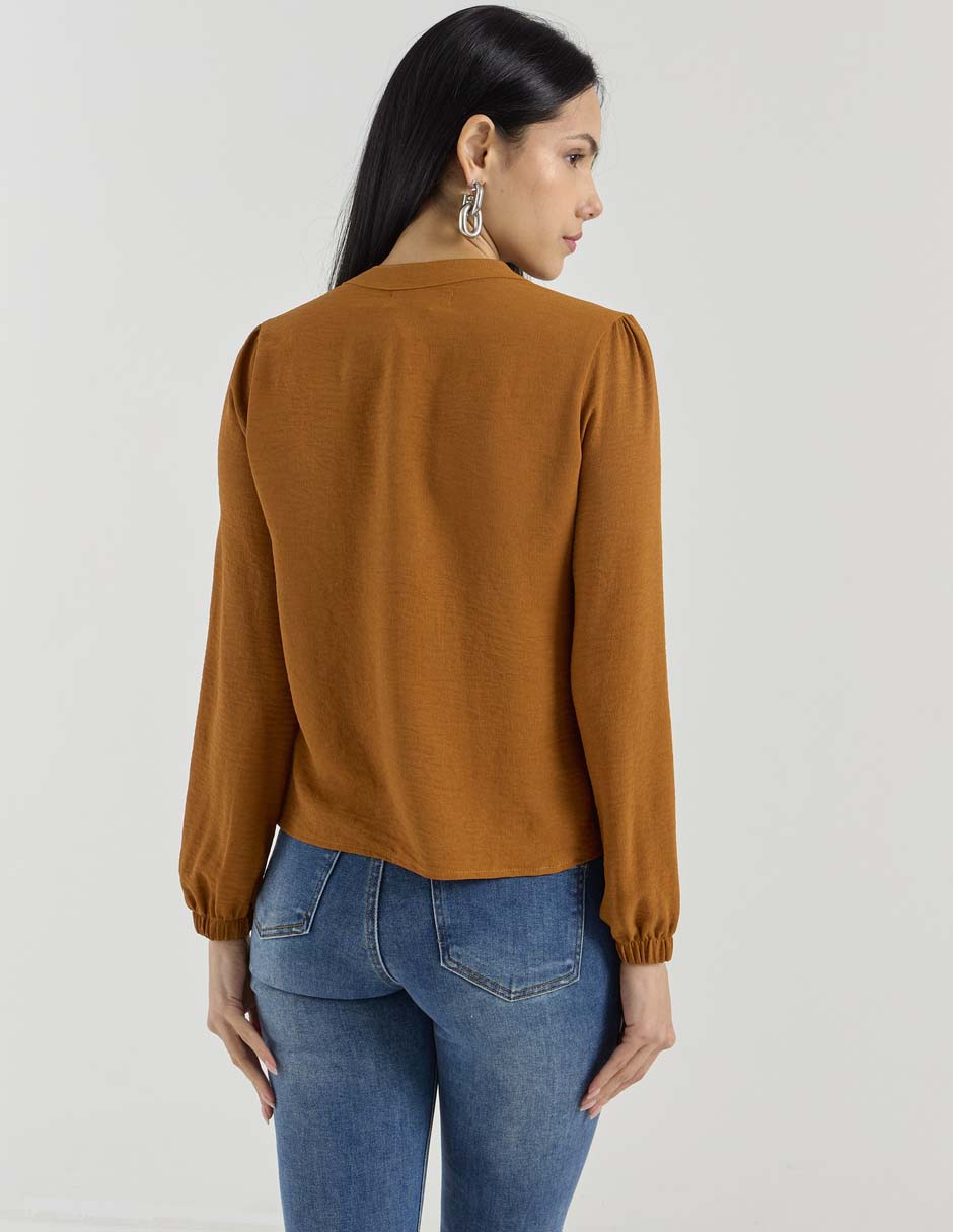 Blusa manga larga para mujer 2
