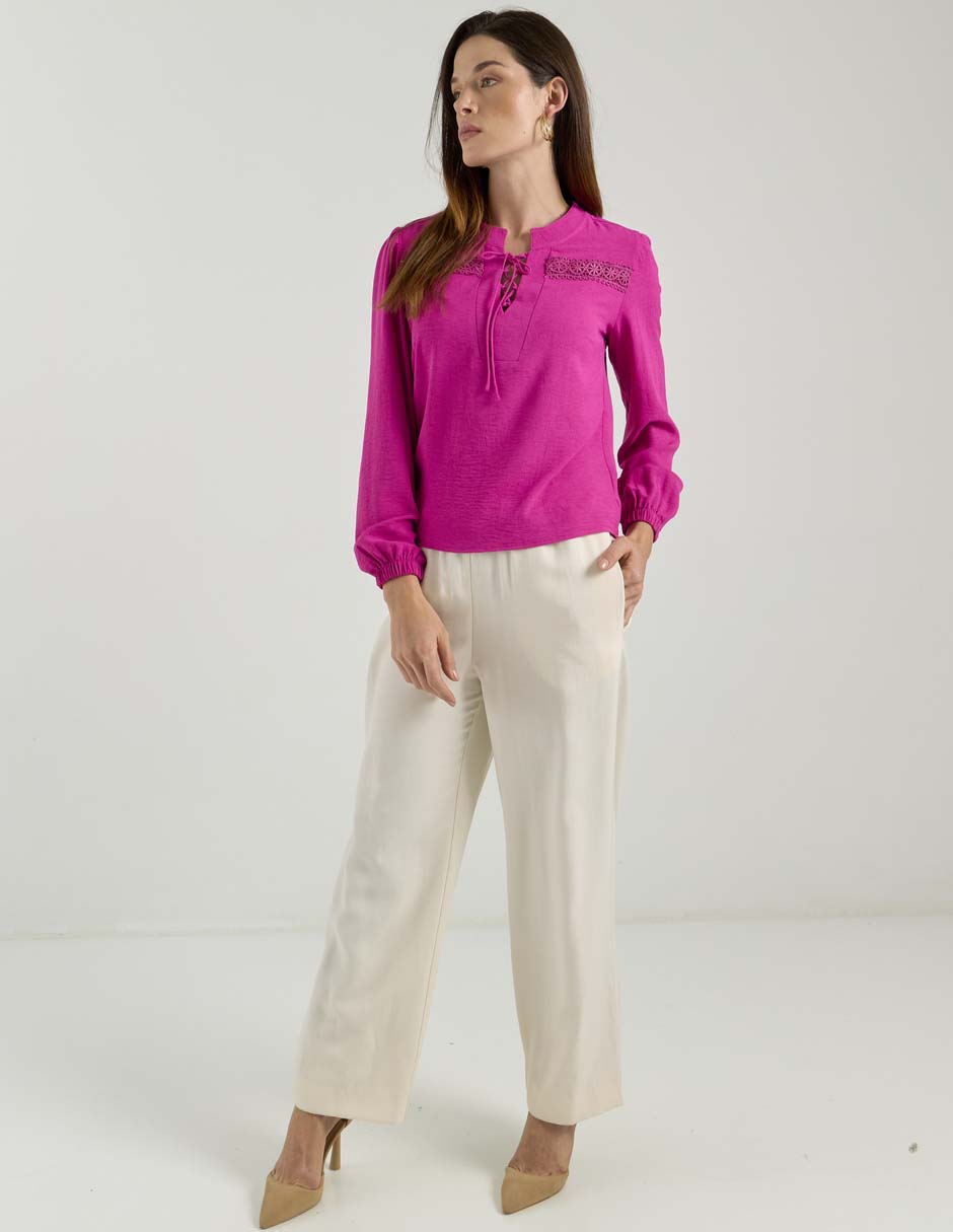 BLUSA WKCL25421-09 WE, ECH, BUGAMBILIA