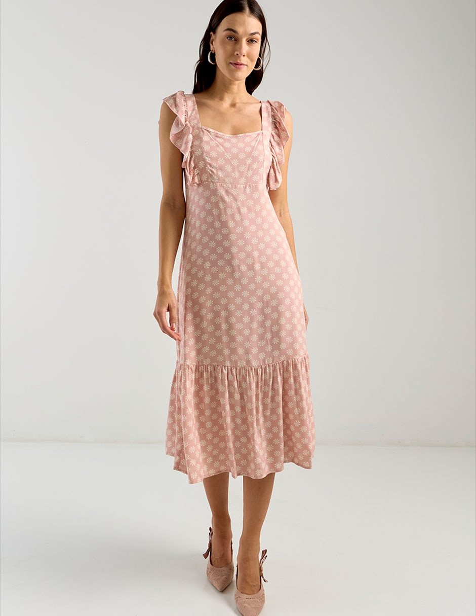 Vestido midi casual para mujer 3