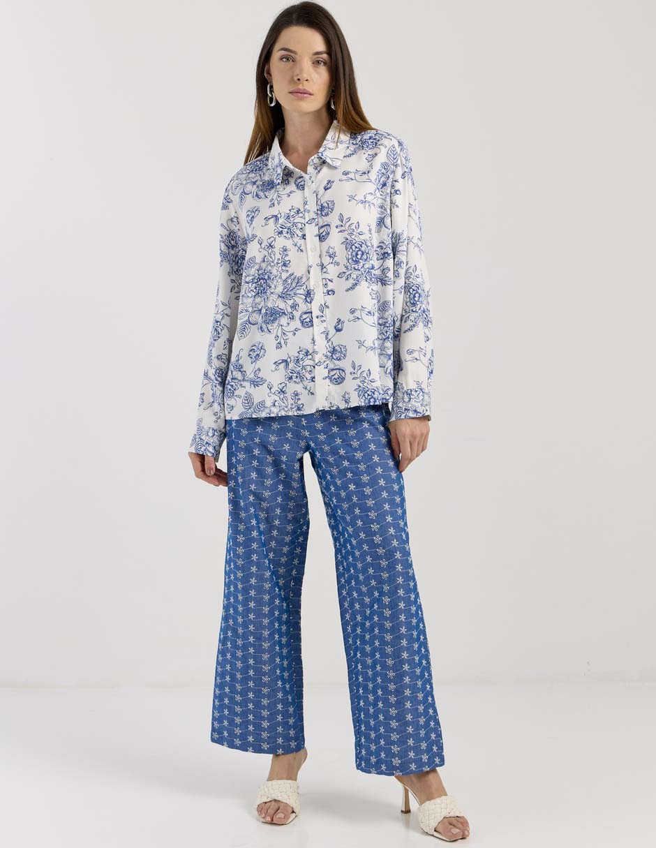 Pantalón easy pant amplio para mujer 3