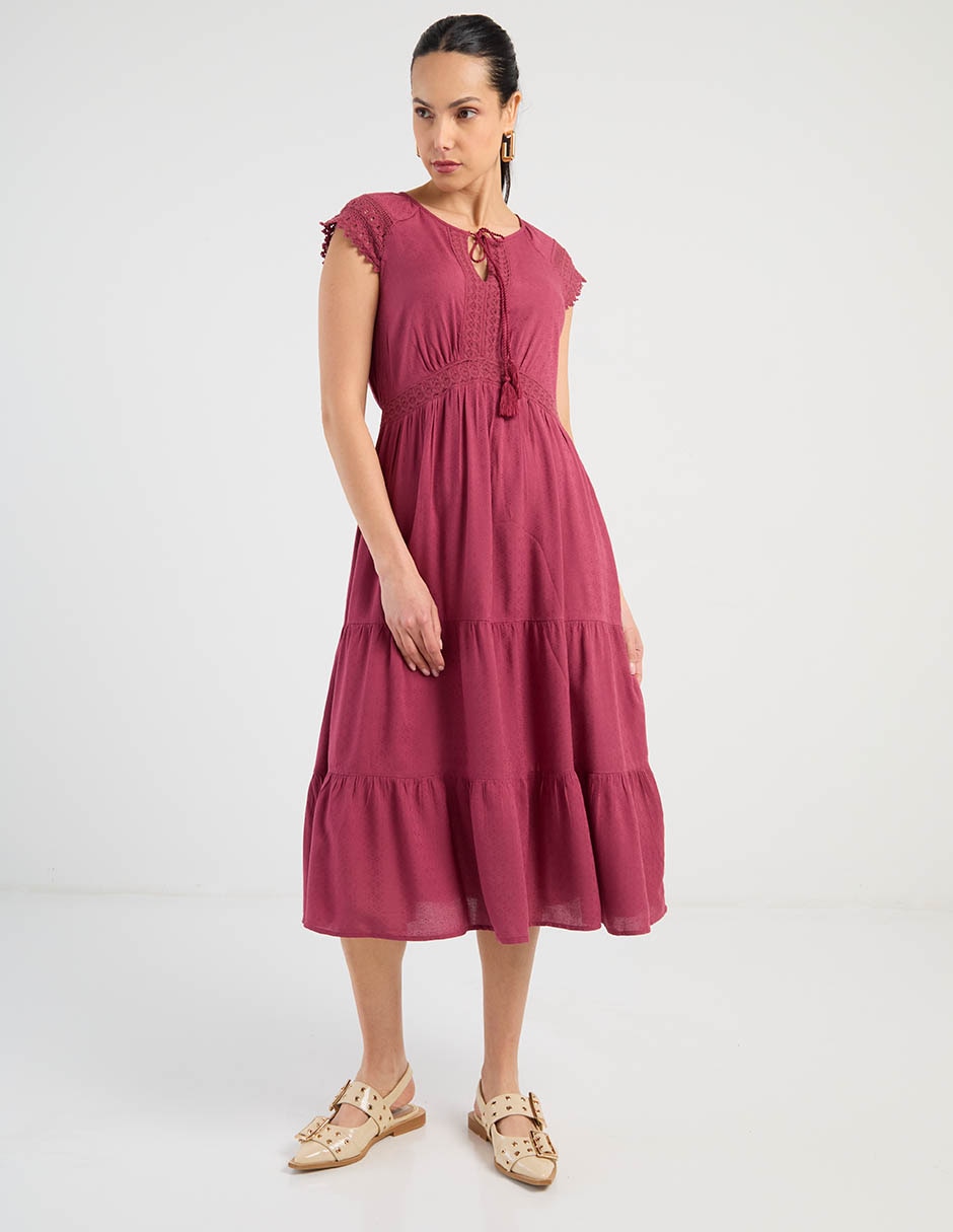 Vestido midi casual para mujer 2