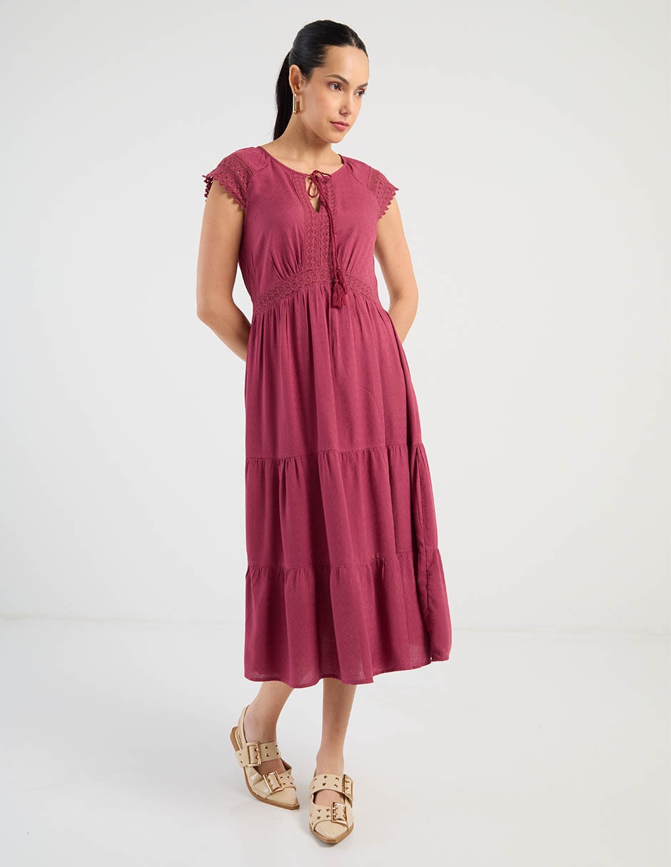 Vestido midi casual para mujer 3