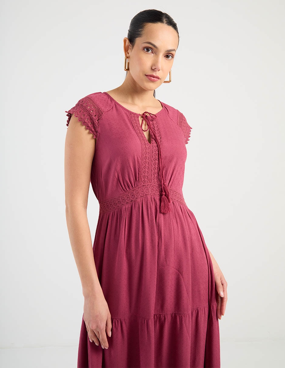 Vestido midi casual para mujer 4
