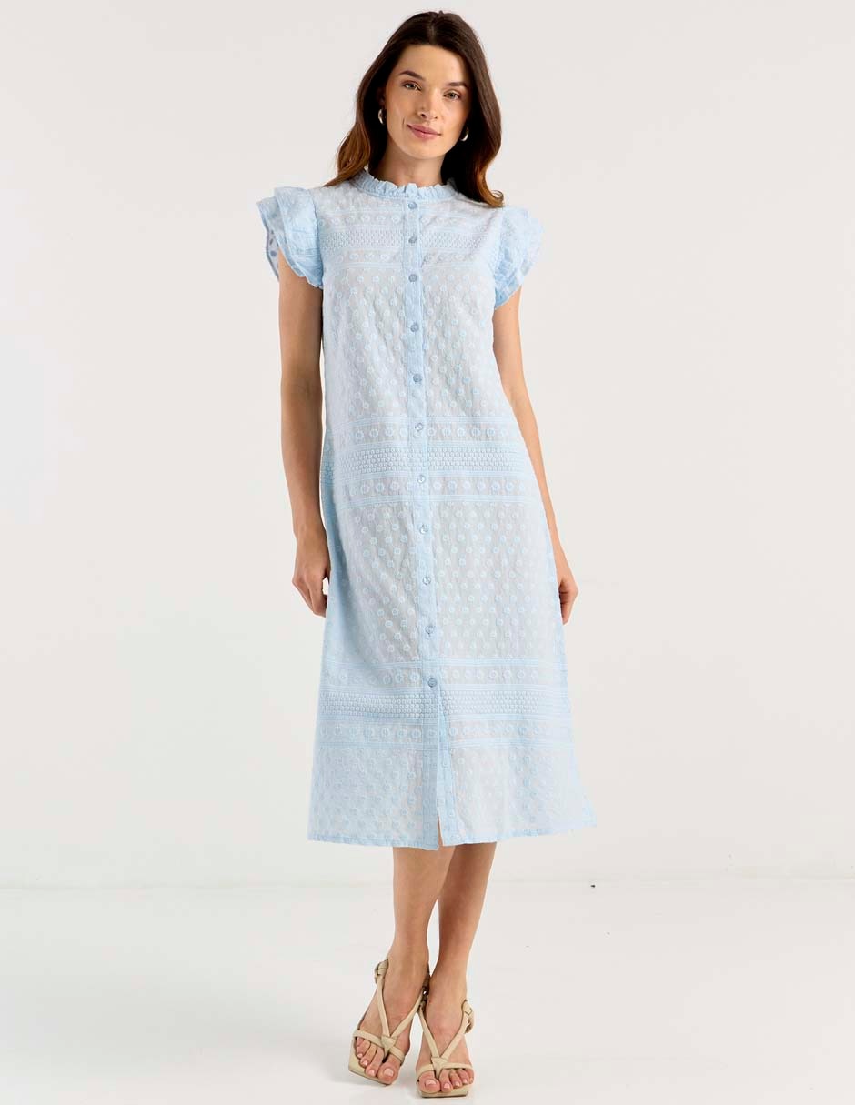 Vestido midi casual para mujer Vestido midi casual para mujer