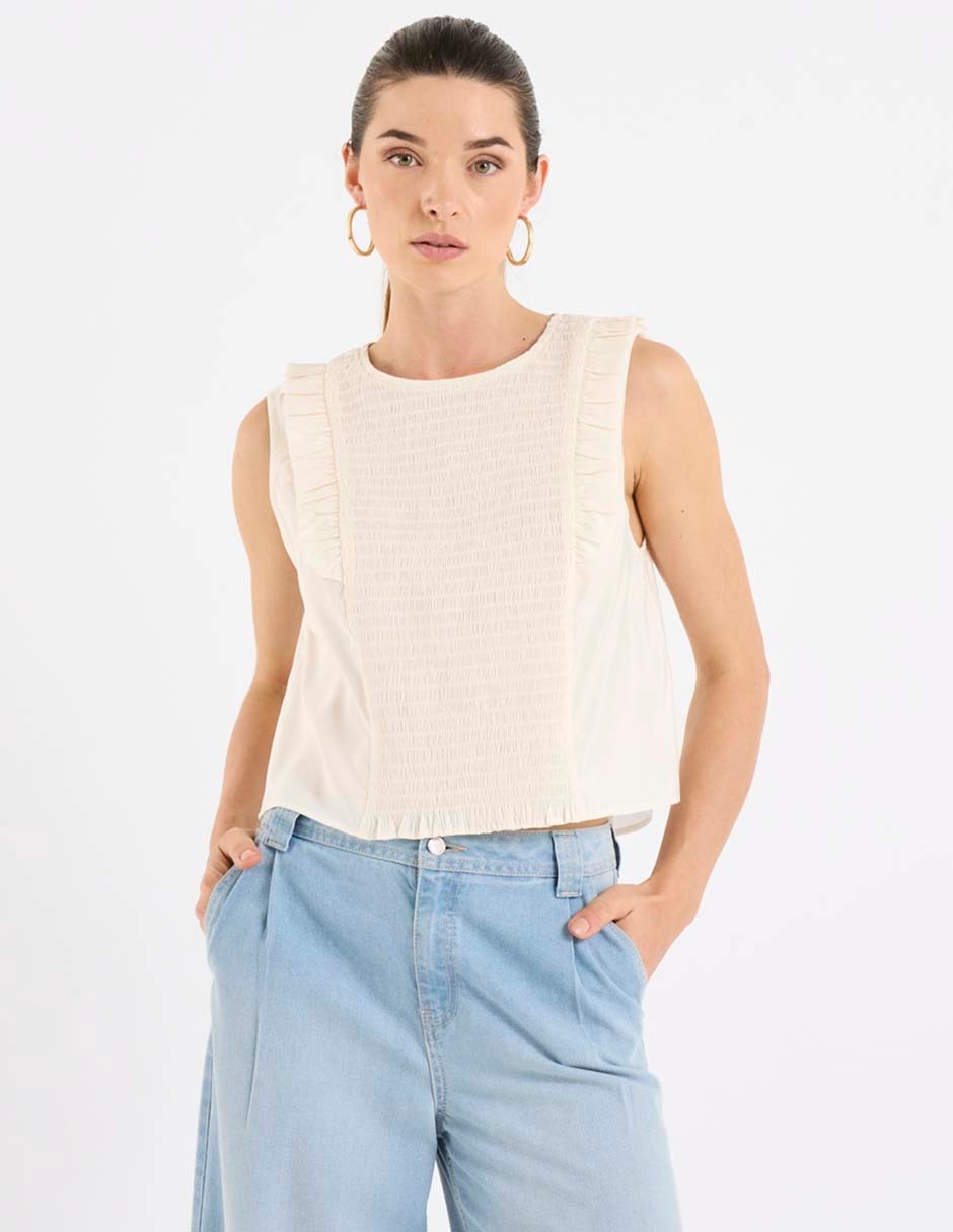 Blusa manga corta para mujer Blusa manga corta para mujer