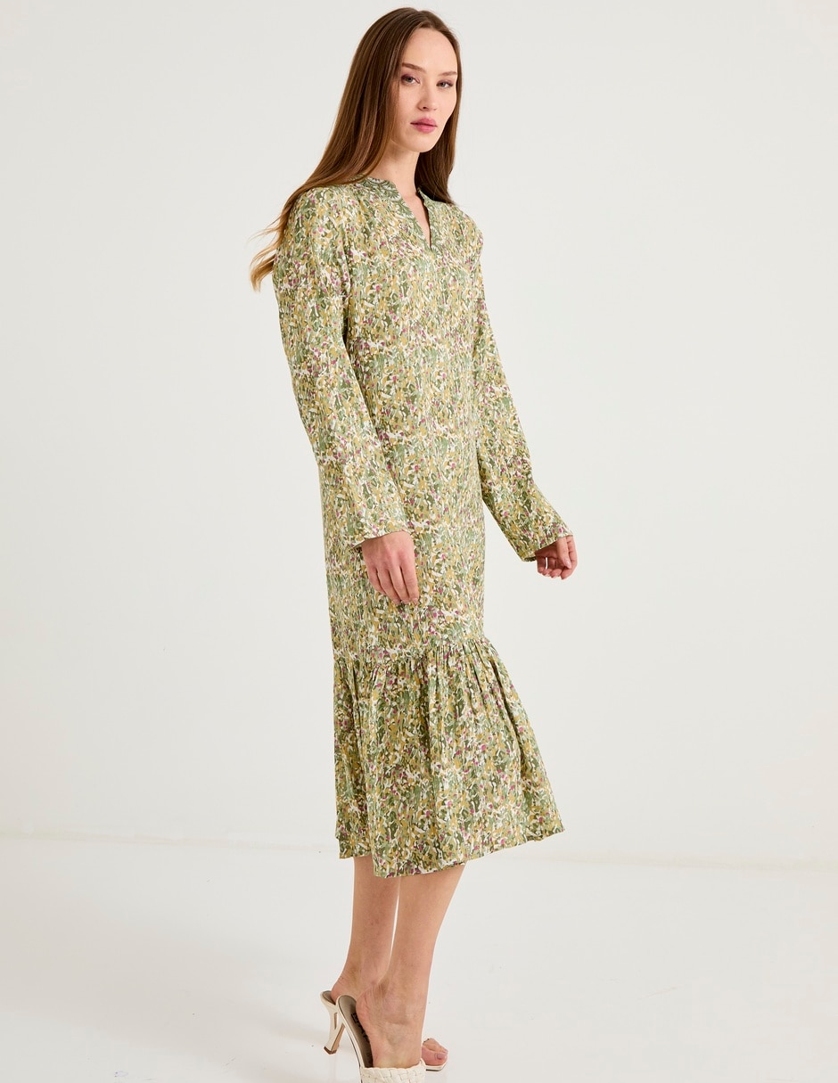 Vestido midi casual para mujer Vestido midi casual para mujer