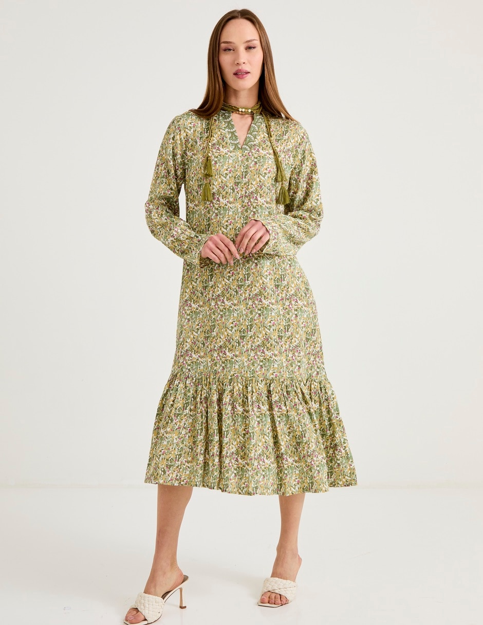 Vestido midi casual para mujer 3