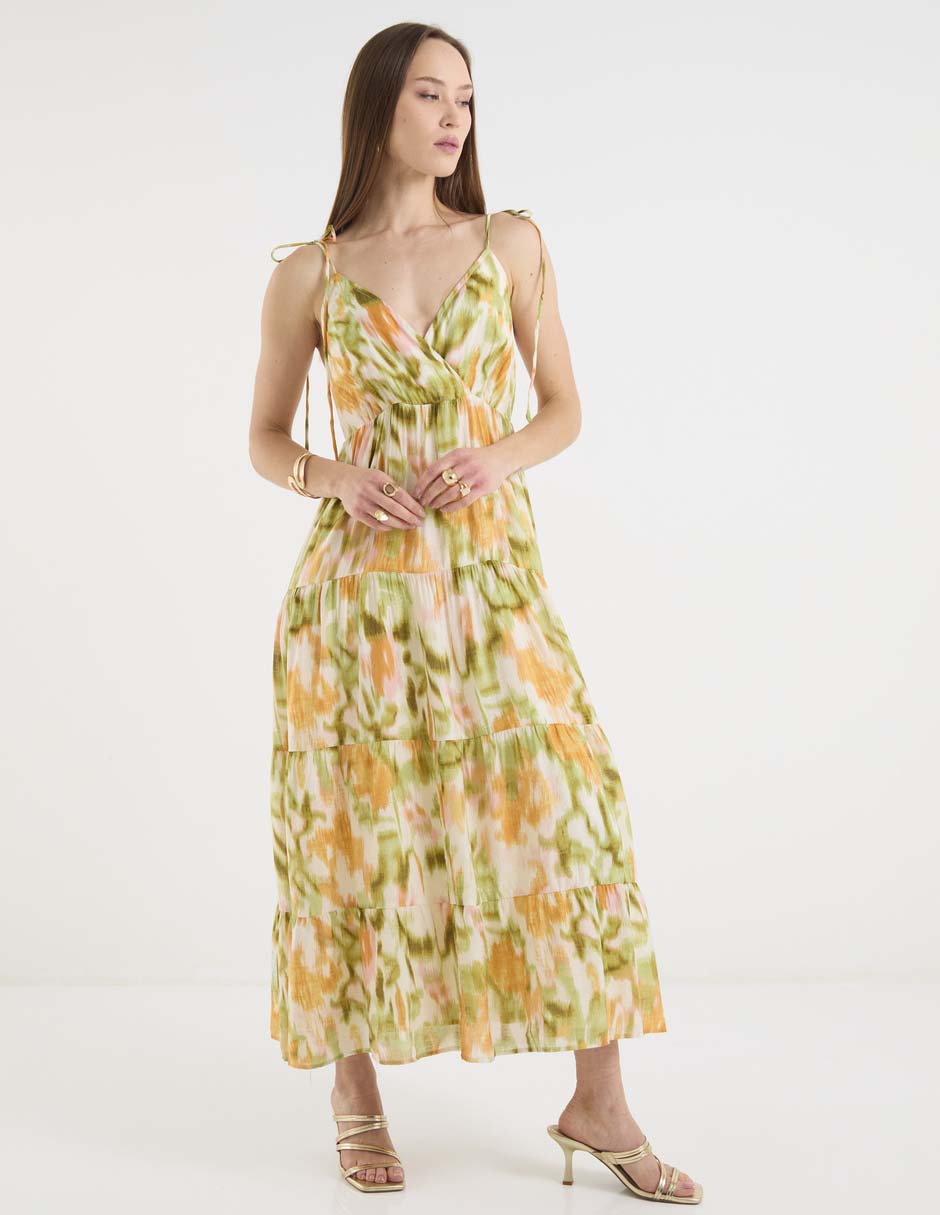 Vestido largo casual para mujer 3