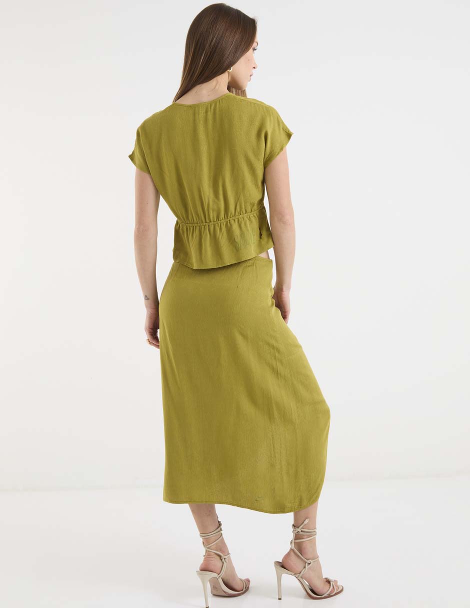 Falda crop a la cadera 2