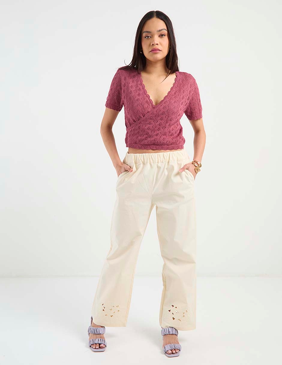 Pantalón easy pant amplio para mujer 2
