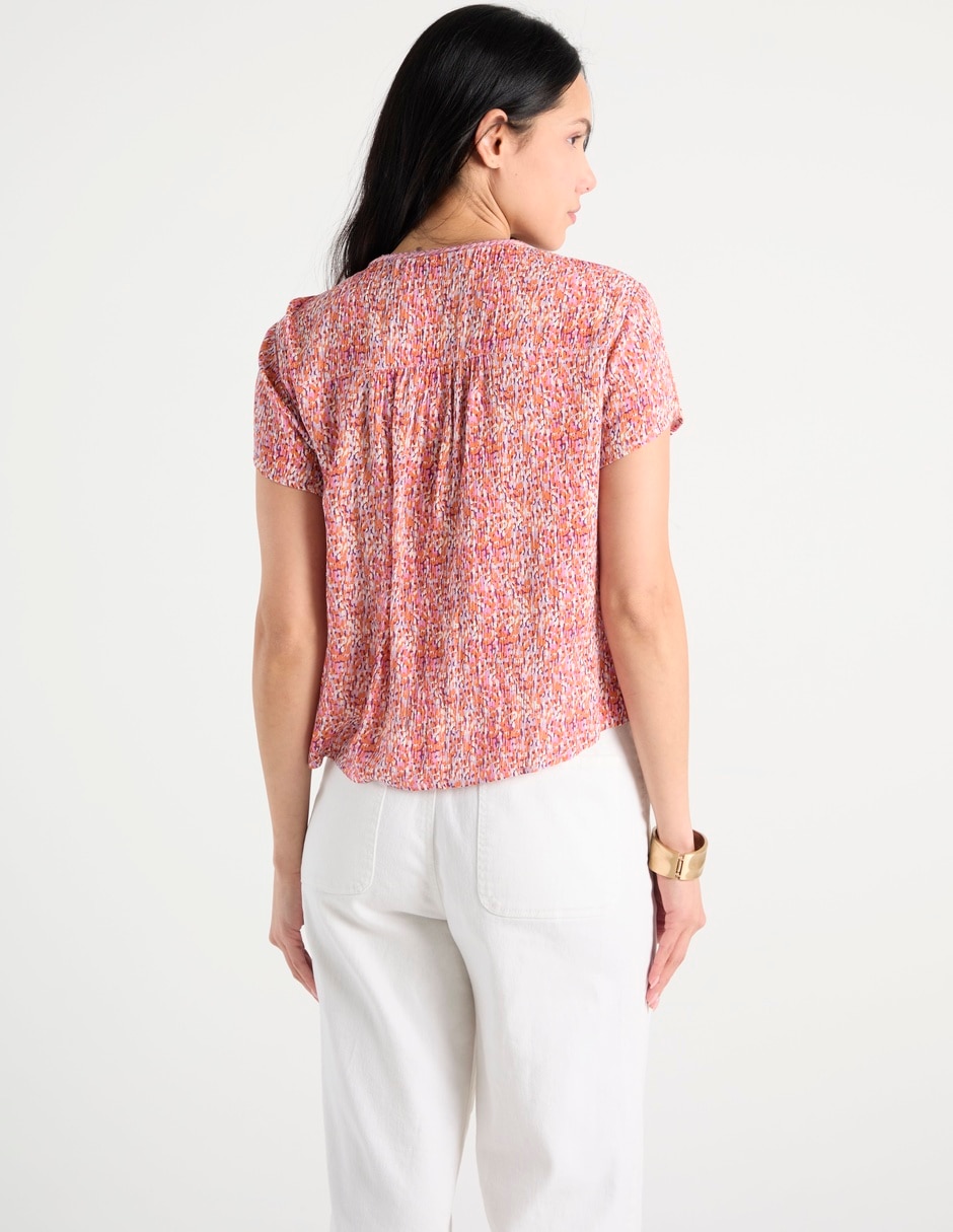 Blusa manga corta para mujer 2