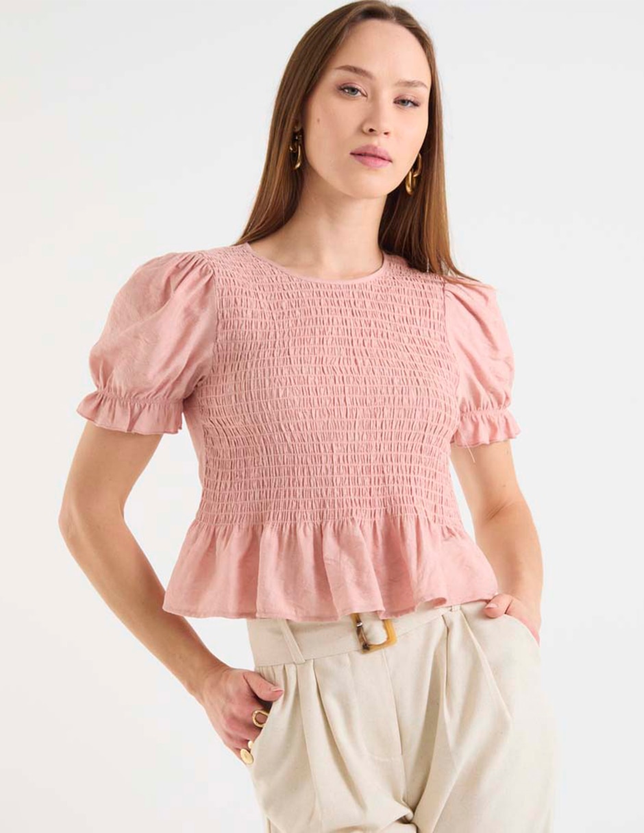 Blusa manga corta para mujer Blusa manga corta para mujer