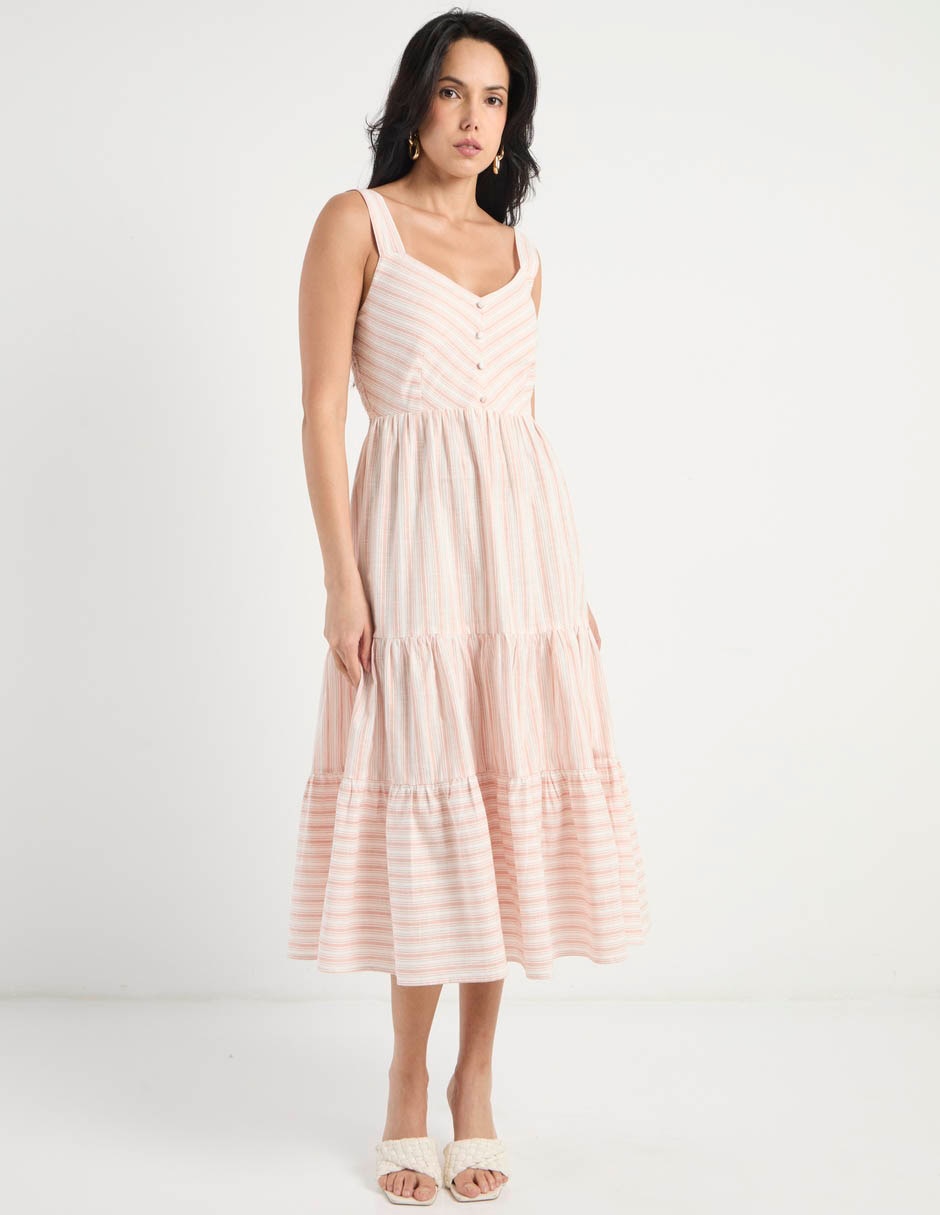 Vestido midi casual para mujer 2